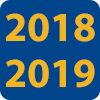 2018-2019 course list button