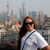 Lauren Thomas in Shanghai