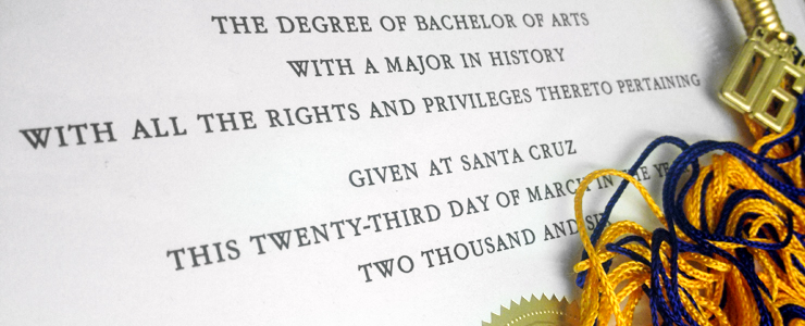 UCSC History Diploma